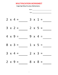 multiplication practice sheets printable worksheets etsy