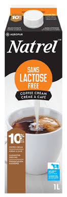 Natrel Lactose Free 10% Coffee Cream