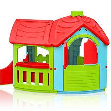 Top 5 migliori casette per bambini 2018 opinioni e prezzi. Casetta Gioco In Plastica Per Bambini Esterno Arredo Giardino Grande Villa Big Bakaji