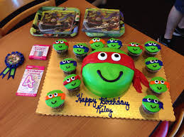 Teenage Mutant Ninja Turtles My Local Albertson S Did An Awesome Job Cupcake Cakes Albertsons Cake