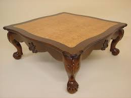 Lion Ball And Claw Coffee Table A Beautiful And Authentically Original Coffee Table Just Completed By Dennis Custom Wood Furniture Coffee Table Solid Mahogany