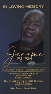 Obituary for Jerome Bush