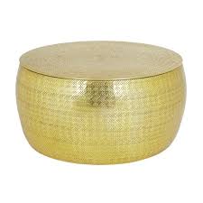 Product title utopia 11.81 high triangle coffee table with splayed legs in yellow average rating: Buy Habitat Sona Gold Storage Hammered Aluminium Coffee Table Coffee Tables Argos