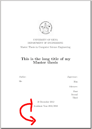 This cover page should include: Absolute Positioning Of Date In Front Page Tex Latex Stack Exchange