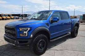 So a dealer in georgia is making its own. F 150 Raptor With 14943 Miles Lightning Blue Crew Cab Pickup Used Classic Cars