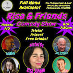 Risa & Friends Grand Opening Comedy with Free Drink Trivia