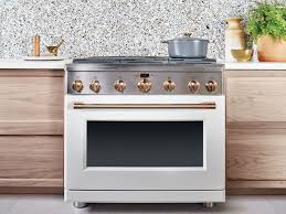 Modern Farmhouse Kitchen Ideas Featuring Cafe S Matte White Range Sponsored Kitchen Remodel Ge Cafe Appliances Kitchen Design Trends