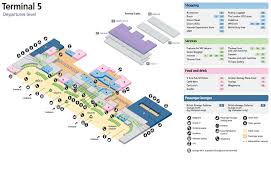 Heathrow International Airport Uk Terminal Maps Lhr