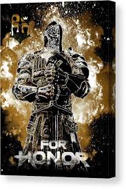 For Honor Knights Warden Canvas Print Canvas Art By Long Art In 2020 Art Canvas Art Prints Canvas Prints