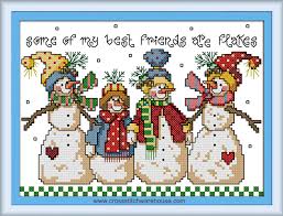 Tips on cooking with mangoes from melissa clark. Crossstitch Warehouse Ragtag Snowmen