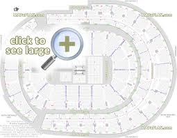 Bridgestone Arena Seat Row Numbers Detailed Seating Chart