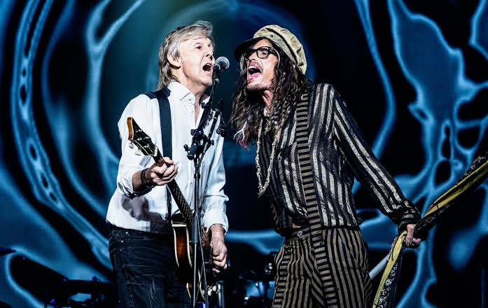 See Paul McCartney Perform 'Helter Skelter' With Steven Tyler in Vegas