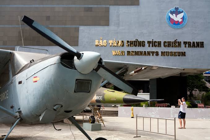 Image result for war remnants museum ho chi minh city"