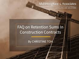 Malaysias major importable commodities are electronics, machinery, petroleum products, plastics. Faq Retention Sum In Construction Contracts In Malaysia