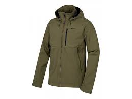 Softshellová bunda je zateplena microfleecemvodní sloupec: Husky Panska Softshellova Bunda Sauri M Tm Olivova Outdoormarket