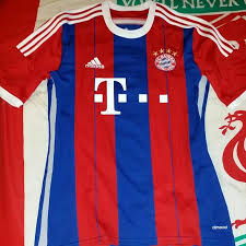 The all new third jersey of fc bayern is designed with black as main color with some grey colored applications. Official Adidas Bayern Munich 2014 15 Home Kit Size Medium Worn Only Once Then Find