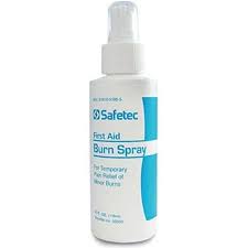 Eases hip, knee and back pain. Safetec First Aid Burn Spray 4 Oz Spray Burns Treatment Medical Supplies