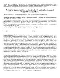 Requirements and laws for carbon monoxide detectors differ from state to state. Https Www1 Nyc Gov Assets Hpd Downloads Pdfs Services Sample Notice Combined Suspected Gas Leak Smoke Carbon Monoxide Pdf