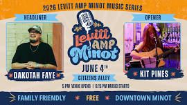 Dakotah Faye & Kit Pines at Levitt AMP Minot Music
