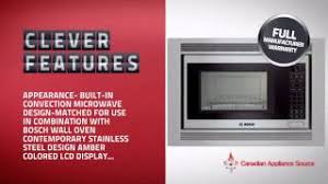 Are you a bosch microwave oven expert? Bosch Hmb8050 Built In Microwave Youtube