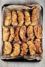 But this chicken is that and then some. Fried Chicken Strips Tried True Recipe Miss In The Kitchen