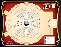 Absinthe Seating Chart Spiegelworld