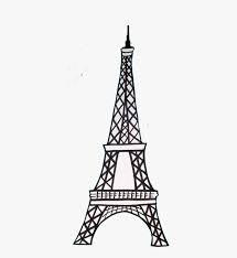 The eiffel tower is one of the most recognizable landmarks in paris, france. Eiffel Tower Drawing