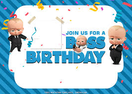 Enjoy quick print & free shipping on orders $99+. 7 Boss Baby Birthday Invitation Templates With Cute Triplets Download Hundreds Free Printable Birthday Invitation Templates