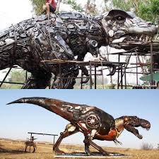 The precise purpose of t. 27 Scrap Metal Animal Sculptures That Will Blow Your Mind