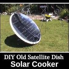 Self install / diy satellite dish systems. Diy Old Satellite Dish Solar Cooker