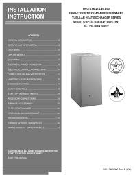 Check spelling or type a new query. York P Xu G9d Up Installation Instruction Pdf Download Manualslib