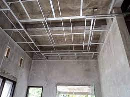 085370366883 harga pasang plafon gypsum per meter persegi sumber hargagypsum99.blogspot.com. Gaya Terbaru 31 Rangka Plafon Baja Ringan Minimalis