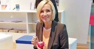 Christel fomm, daniel sich | stars: Petra Gerster In The Christmas Tree Signed Christmas Bauble