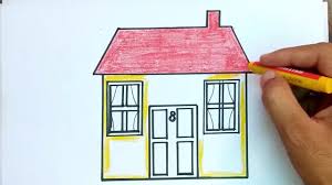 Welcome back to fincala sierra site, this time i show some galleries about house designs in philippines. Beautiful Simple Drawing Coloring House Quick House Art With Easy Step Youtube