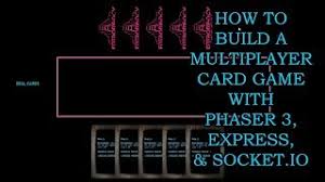 You can use this as a starting point to write any in this tutorial, i walk you through how to create an uno card game in python using lists, and how to make a simple beginner's higher or lower card game in python full code available here. How To Build A Multiplayer Card Game With Phaser 3 Express And Socket Io