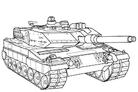 Gambar mewarnai kendaraan untuk anak tk dan sd marimewarnai com. Contoh Gambar Mewarnai Mobil Tank Kataucap