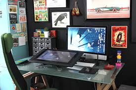 Brave The Woods Interview On Grainedt Com Artist Workspace Art Studio Room Home Office Design