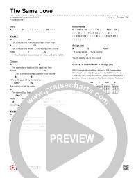 the same love chords paul baloche praisecharts