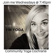 Acoustic yin yoga and yoga nidra classes tonight