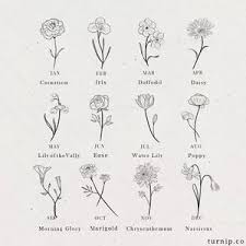 Birth Flowers Svg Png Clipart With Wreath Birthday Floral Etsy In 2021 Birth Flowers Birth Month Flowers Birth Flower Tattoos