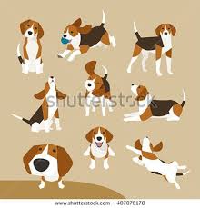 The Various Operations Of Cute Beagle Beagle Art Dog Illustration Cute Beagles