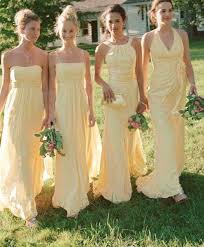 39 Ideas For A Tuscany Wedding Theme Yellow Bridesmaid Dresses Yellow Bridesmaids Popular Wedding Colors
