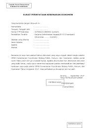 Surat pernyataan kebenaran kepala sekolah. Contoh Surat Pernyataan Kebenaran Dokumen Untuk Cpns Kumpulan Contoh Surat Dan Soal Terlengkap