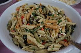 Fill a large pot with lightly salted water and bring to the boil over high heat. Greek Pasta Salad All The Noms