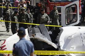 The rest only suffered scratches, he added. Philippine Police Chief 7 Others Injured In Chopper Crash Arab News