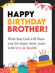 Pin On Birthday Cards For Brother