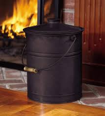 Plow & hearth is a united states retailer based in madison, virginia, specializing in hearth and fireplace accessories, furniture and home furnishings, and lawn and garden accessories. Buy Plow Hearth Double Bottom Metal Fireplace Ash Bucket With Lid And Handle 10 Diameter X 13 H Charcoal Black Online In Turkey B005fnj774