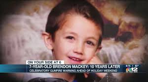 7-year-old Brendon Mackey: 10 years later