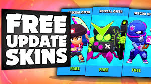 Earn free gems for brawl stars game. How To Get Free Lunar New Year Skins Virus 8 Bit More Update Skins In Brawl Stars Youtube