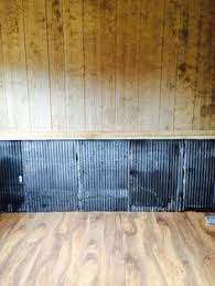 Measure up from the floor and/or use a level to mark the chair rail height at each end of each piece. 20 Chair Rail Ideas Chair Rail Tin Walls Home